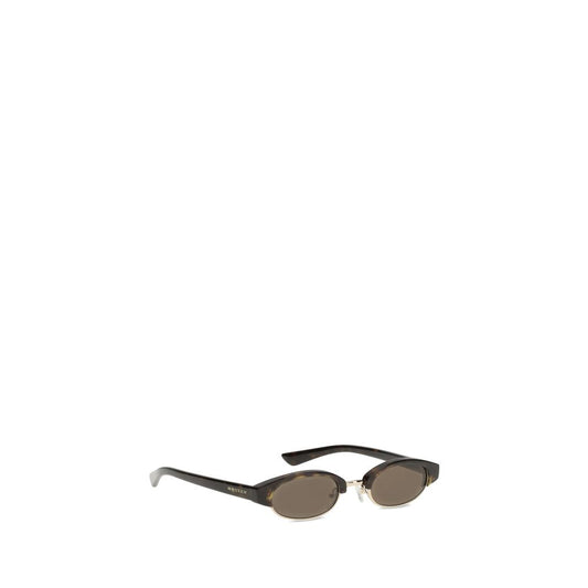 Alexander McQueen Braune Sonnenbrille aus Acetat