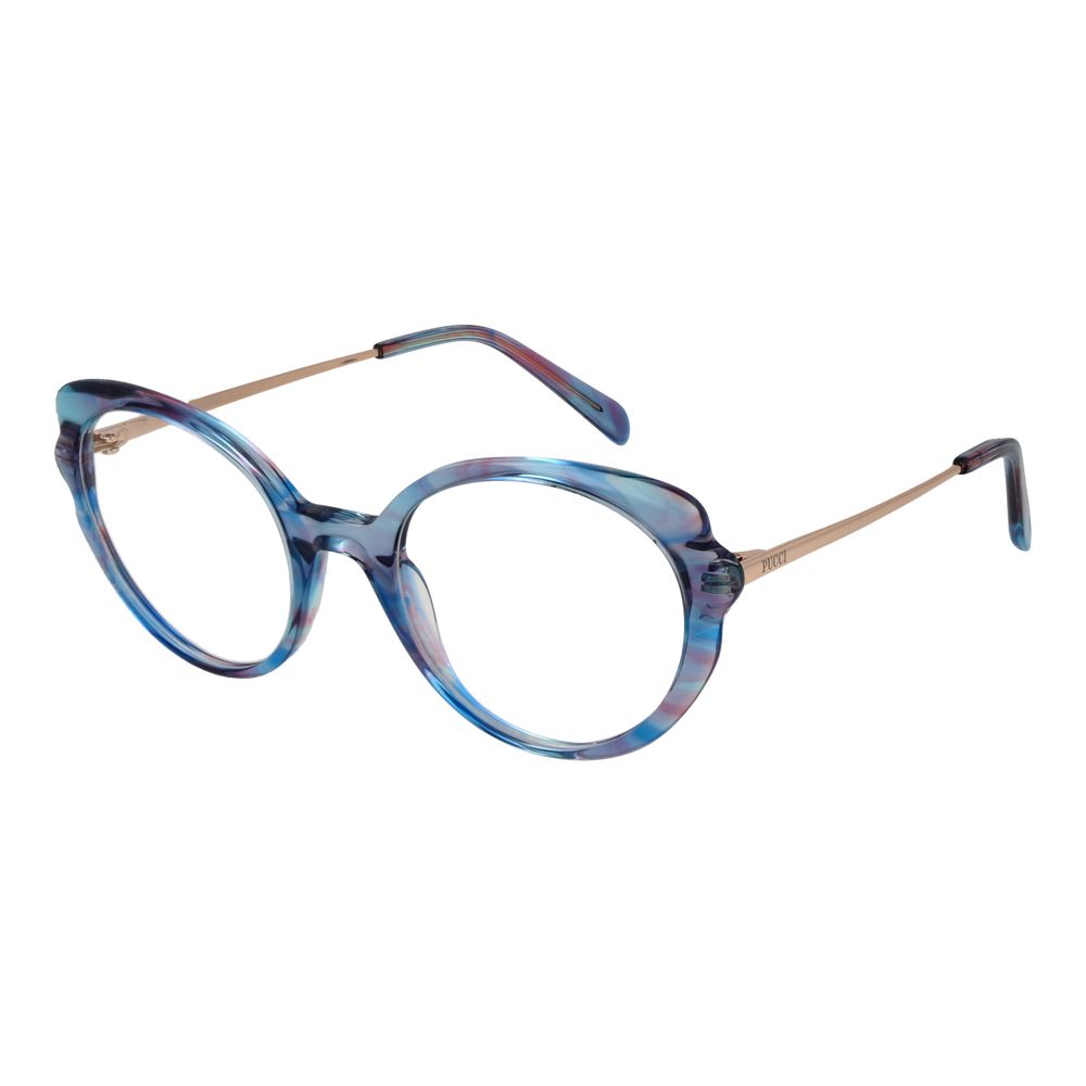 Emilio Pucci Blaue Kunststoffbrille (Gestelle)