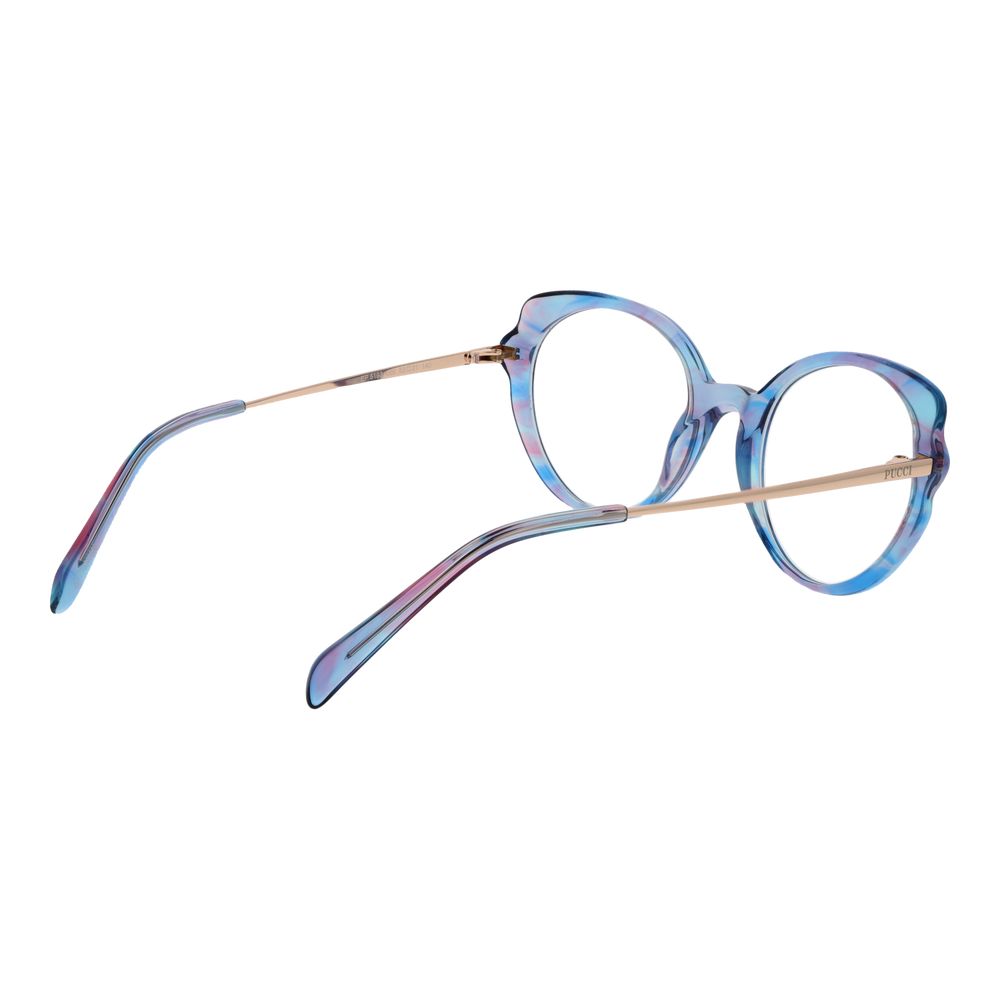 Emilio Pucci Blaue Kunststoffbrille (Gestelle)