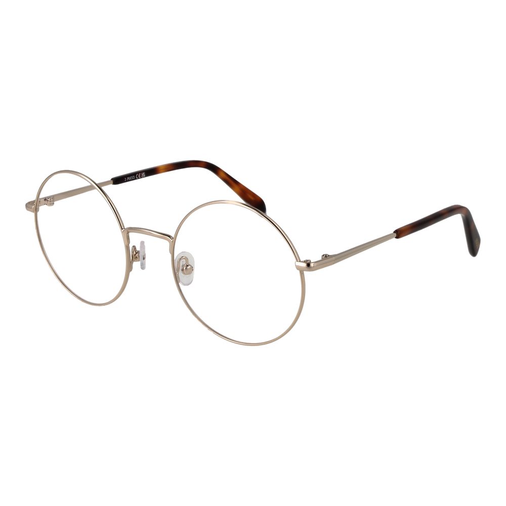 Emilio Pucci Goldene Metallbrille (Gestell)