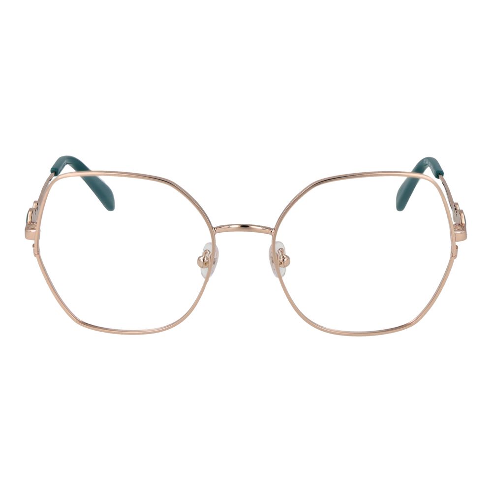 Emilio Pucci Brille mit roségoldenem Metallrahmen