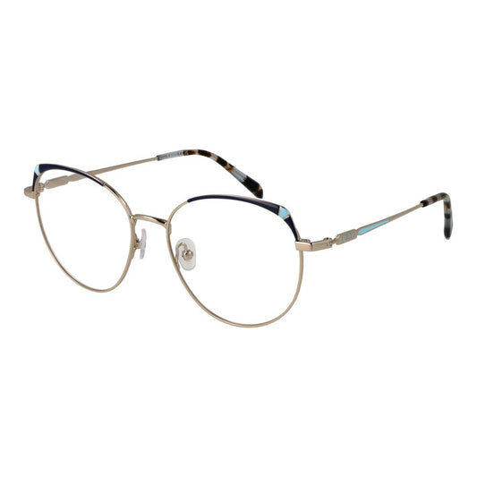 Emilio Pucci Goldene Metallbrille (Gestell)