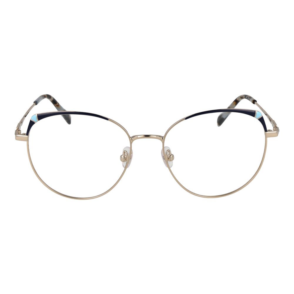 Emilio Pucci Goldene Metallbrille (Gestell)