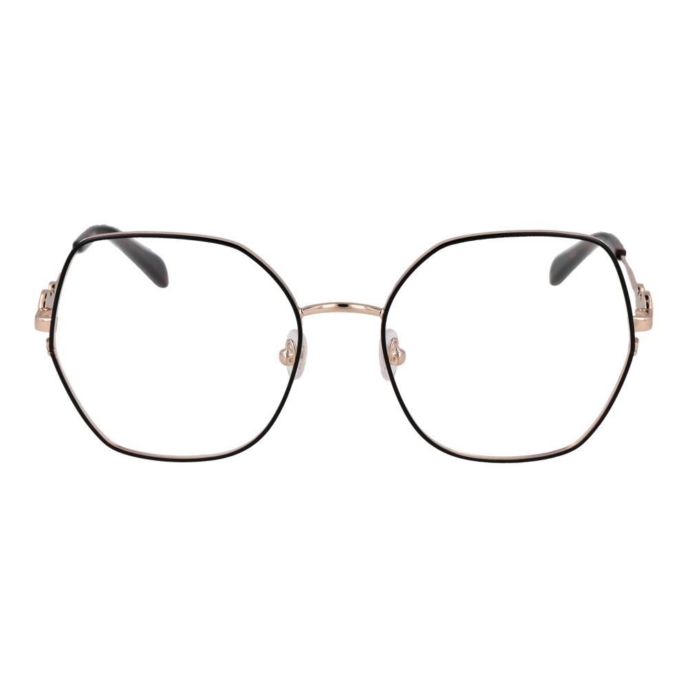 Emilio Pucci Metallbrille mit schwarzem Gestell