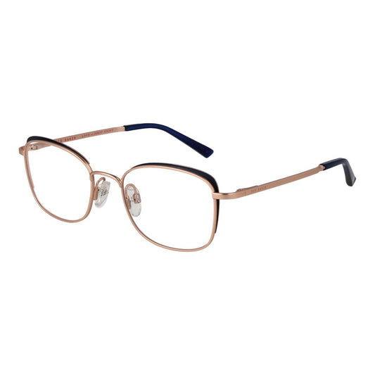 Ted Baker Brille mit roségoldenem Metallrahmen