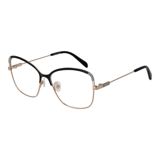 Emilio Pucci Metallbrille mit schwarzem Gestell