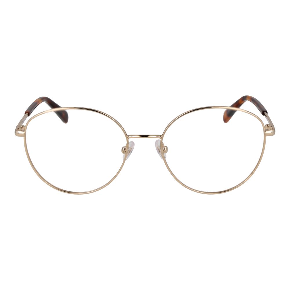 Emilio Pucci Goldene Metallbrille (Gestelle)