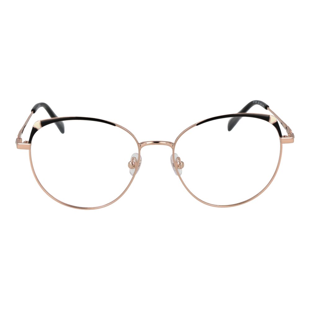 Emilio Pucci Brille mit roségoldenem Metallrahmen
