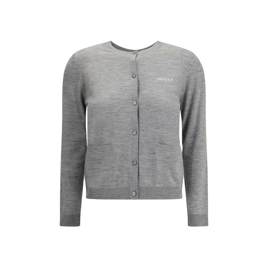 Gucci Grauer Kaschmir-Cardigan