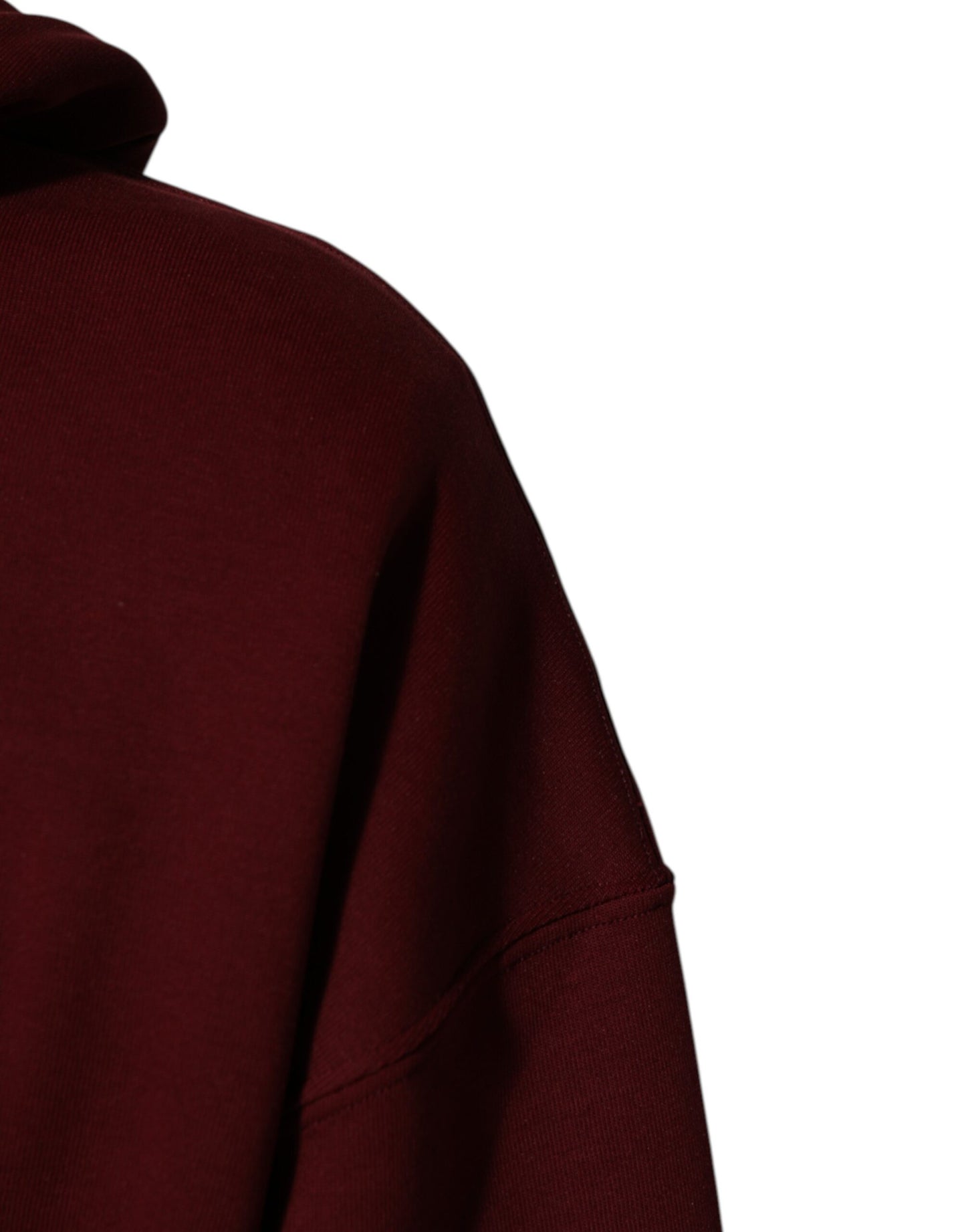 Dolce & Gabbana Braunes Sweatshirt mit geprägtem Logo und Kapuze Pullover