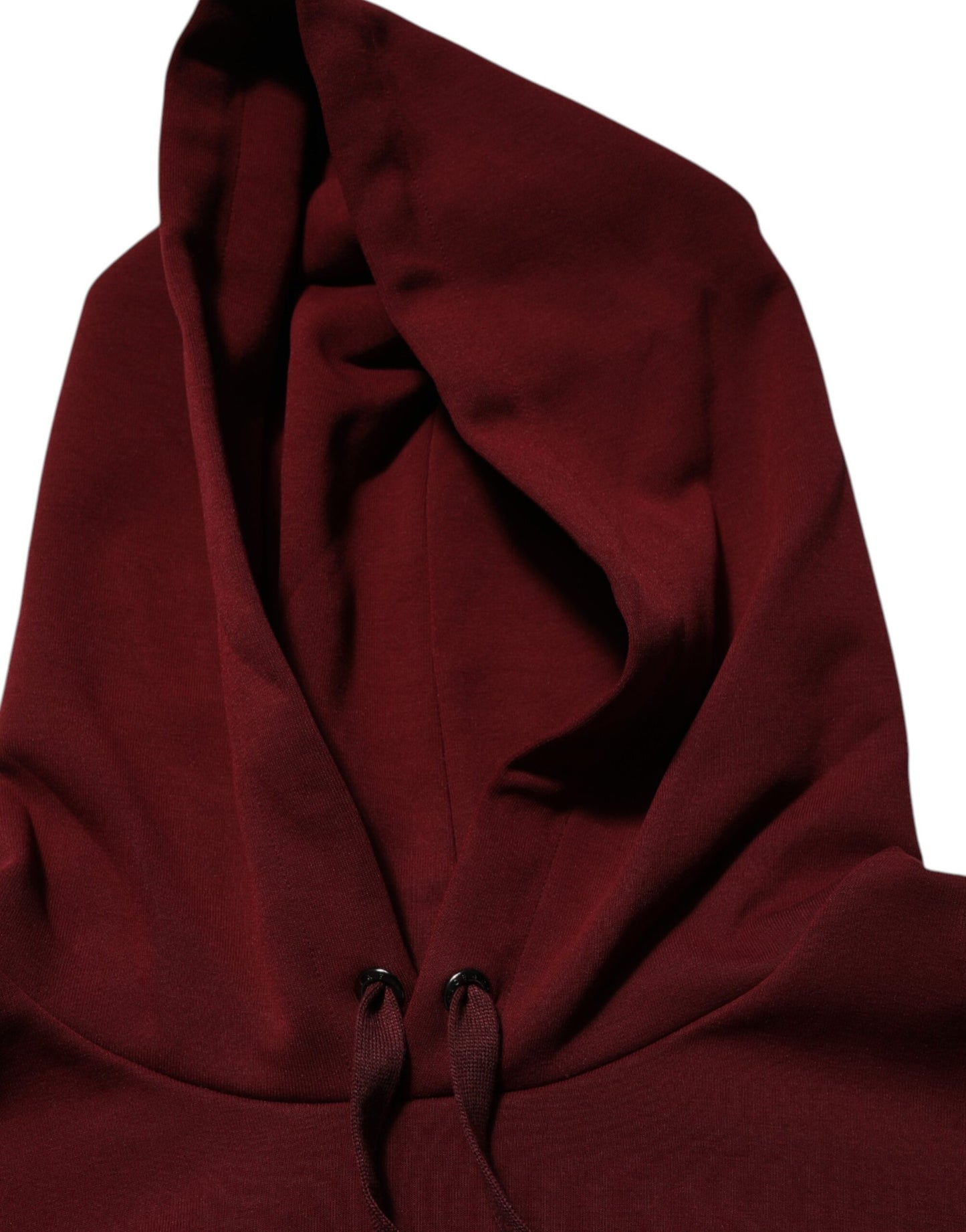 Dolce & Gabbana Braunes Sweatshirt mit geprägtem Logo und Kapuze Pullover