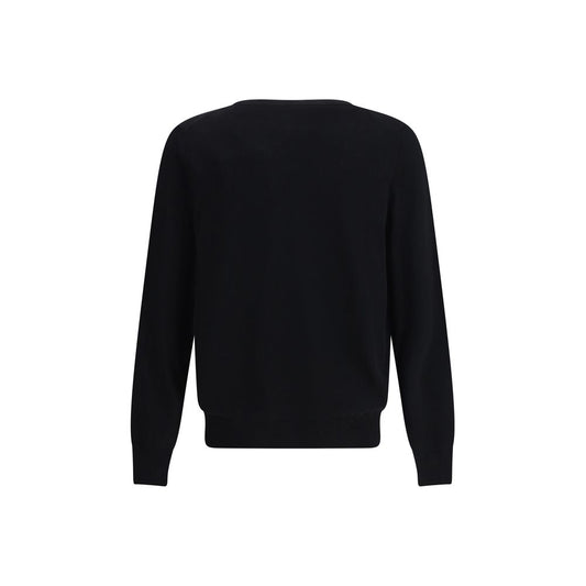 Alexander McQueen Schwarzer Woll-Sweatshirt