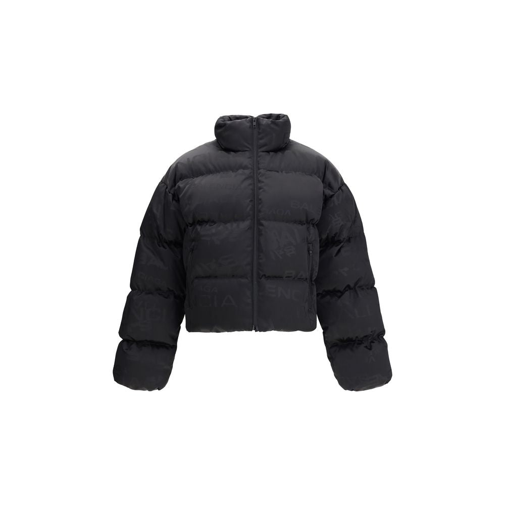 Balenciaga Schwarze Polyamid-Jacke