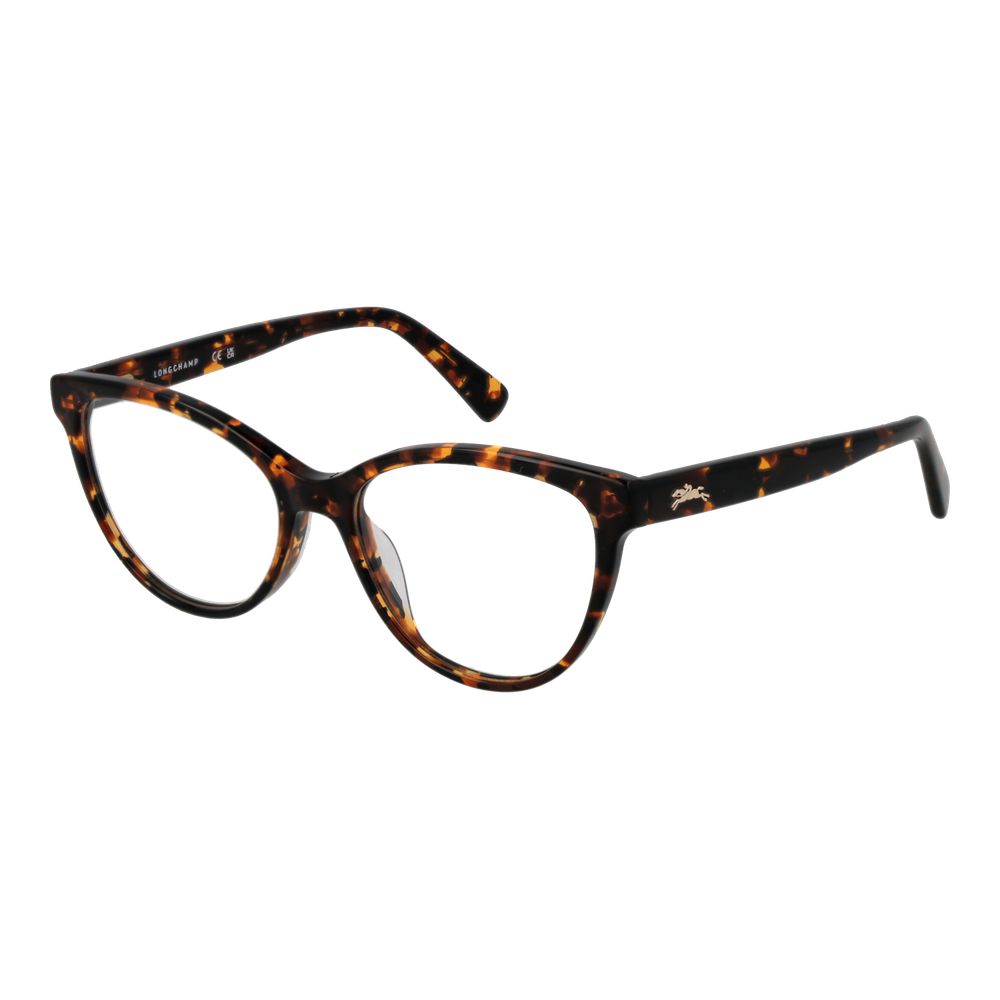 Longchamp Braune Acetat-Brille (Rahmen)