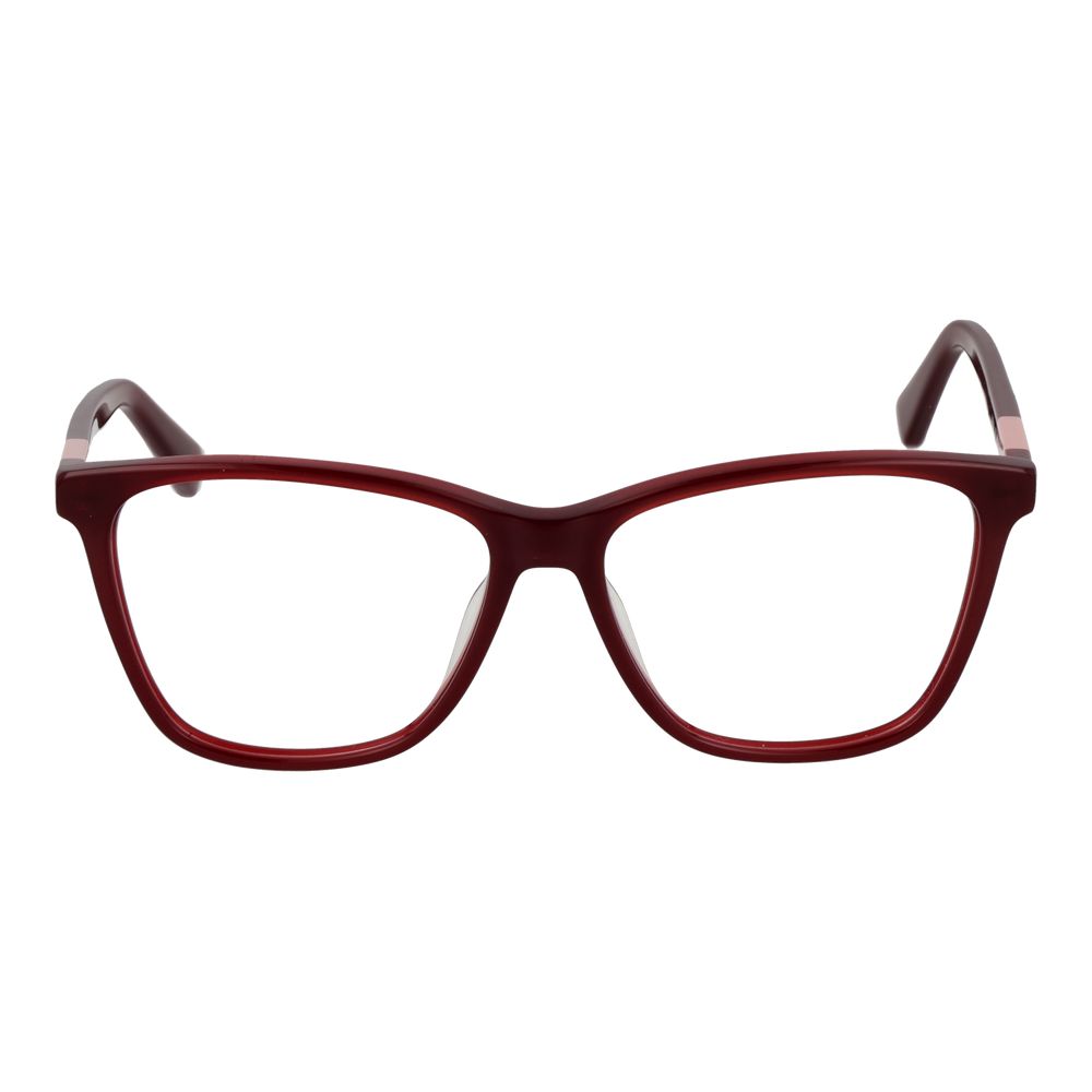 Longchamp Rote Acetat-Brille (Rahmen)