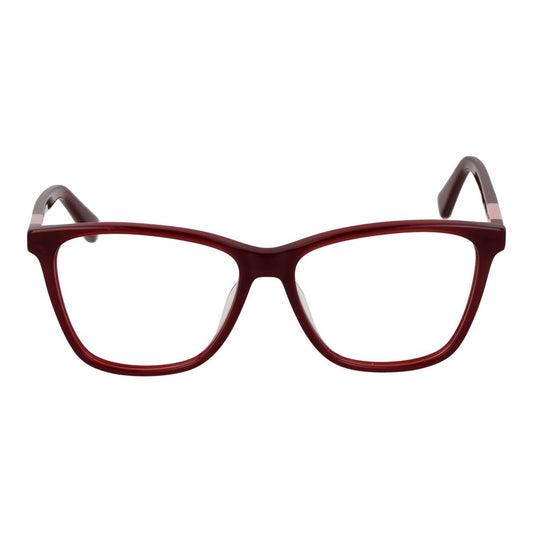 Longchamp Rote Acetat-Brille (Rahmen)