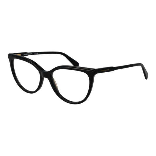 Longchamp Schwarze Acetat-Brille (Rahmen)