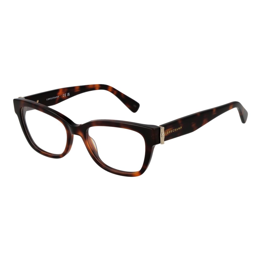 Longchamp Braune Acetat-Brille (Rahmen)