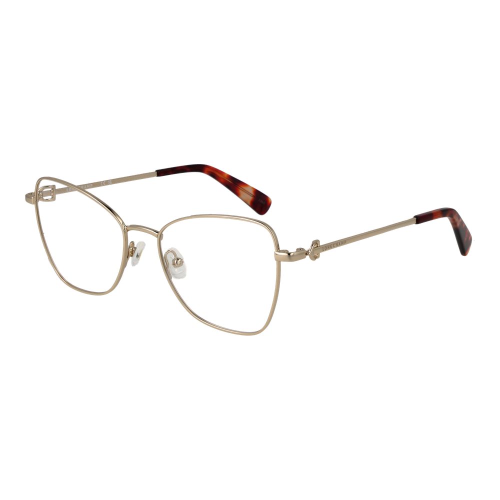 Longchamp Goldene Metall-Brille (Rahmen)
