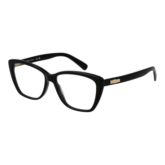 Longchamp Schwarze Acetat-Brille (Rahmen)