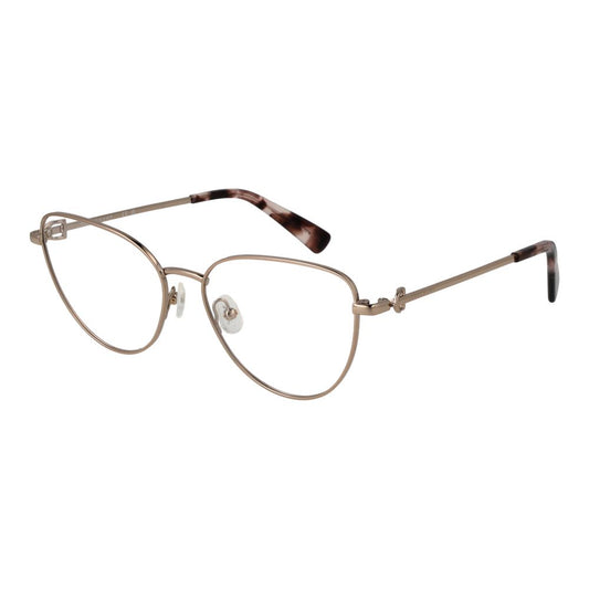 Longchamp Goldene Metallbrille (Gestelle)