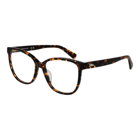 Longchamp Braune Acetat-Brille (Rahmen)