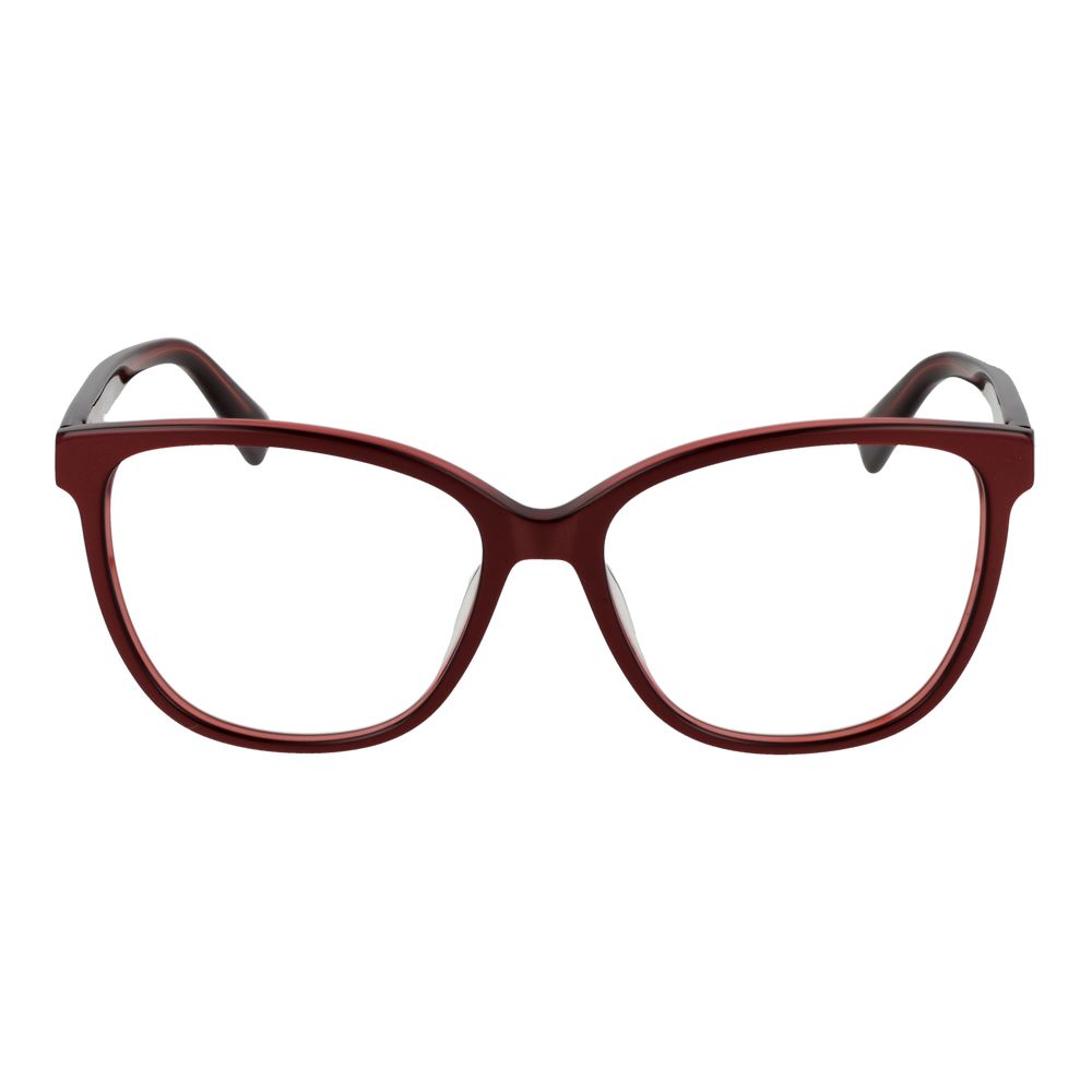 Longchamp Rote Acetat-Brille (Gestell)
