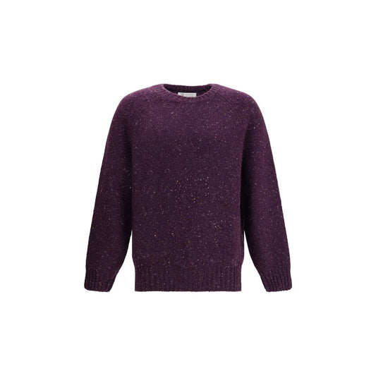 Brunello Cucinelli Lila Kaschmir-Sweatshirt