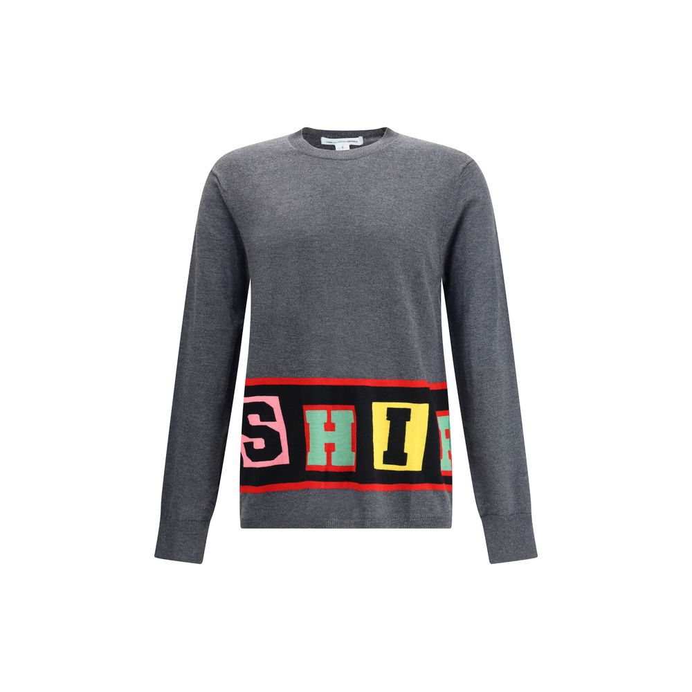 Comme Des Garçons Graues Marabu-Sweatshirt