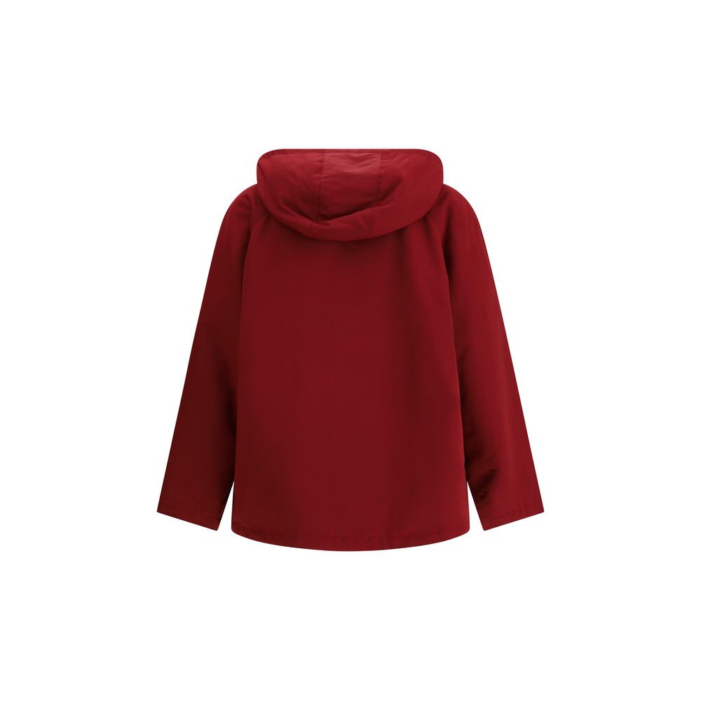 Gucci Polyester-Jacke in Bordeaux