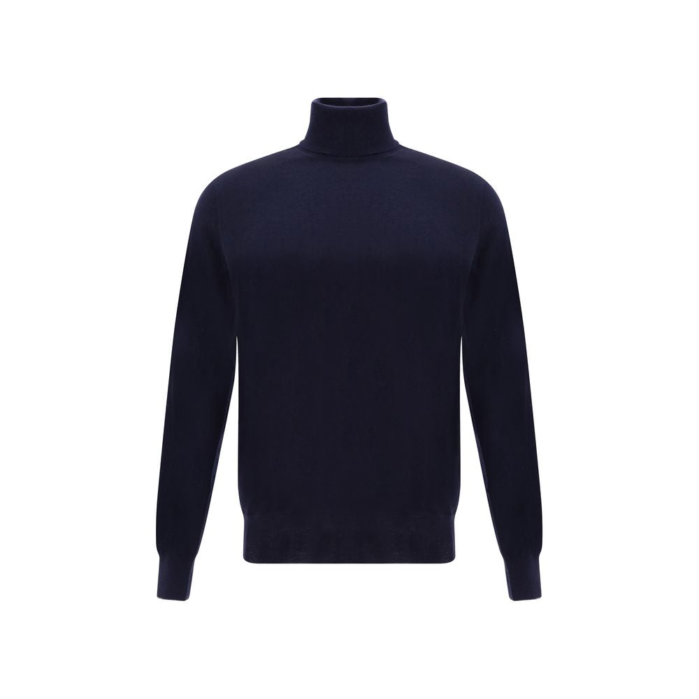 Brunello Cucinelli Blauer Kaschmir-Pullover