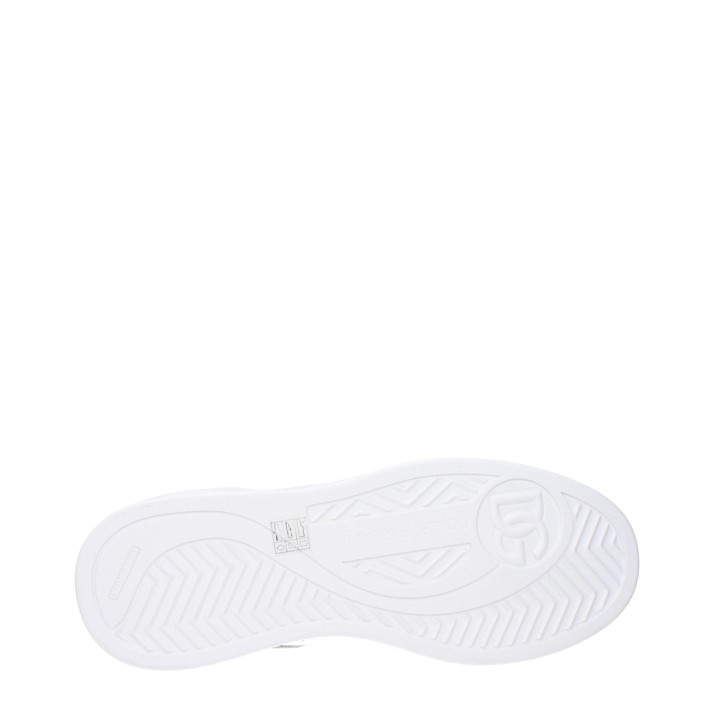 Dolce & Gabbana Weiße Sneakers aus Leder