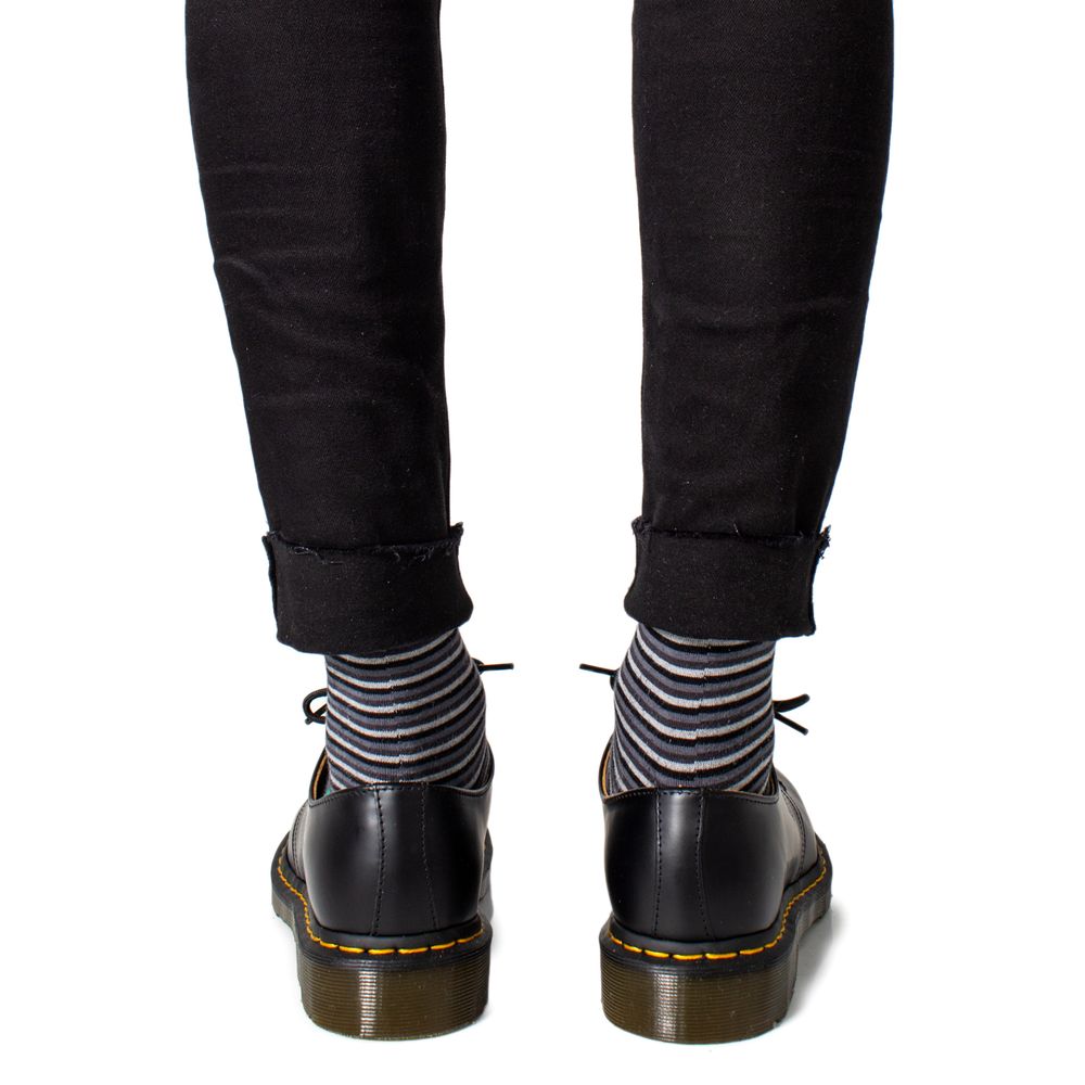 Dr. Martens Schwarze Leder-Schnürschuhe