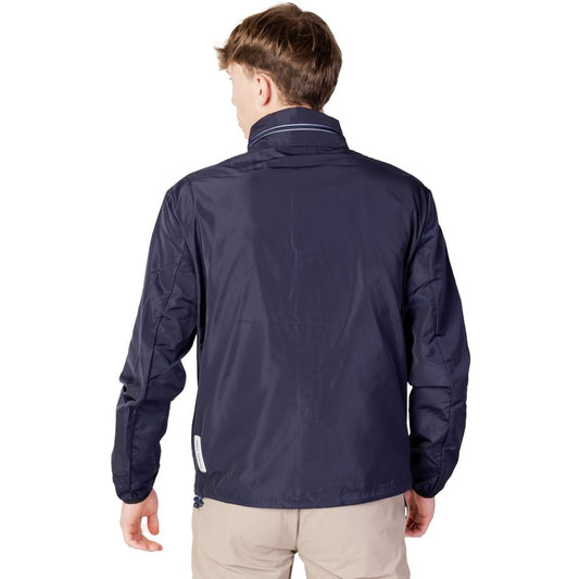 Armani Exchange Blaue Polyester-Jacke