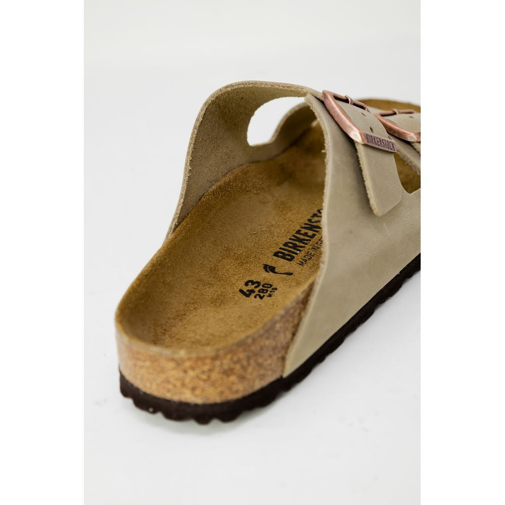 Birkenstock Beige-Pantoletten aus Synthetik