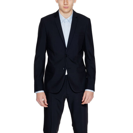 Antony Morato Schwarzer Polyester-Blazer