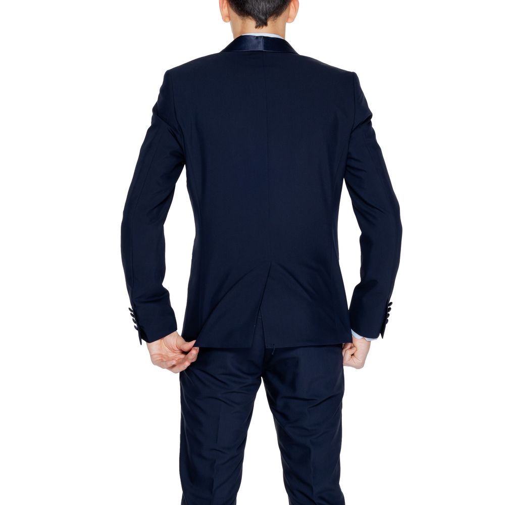Antony Morato Blauer Polyester-Blazer
