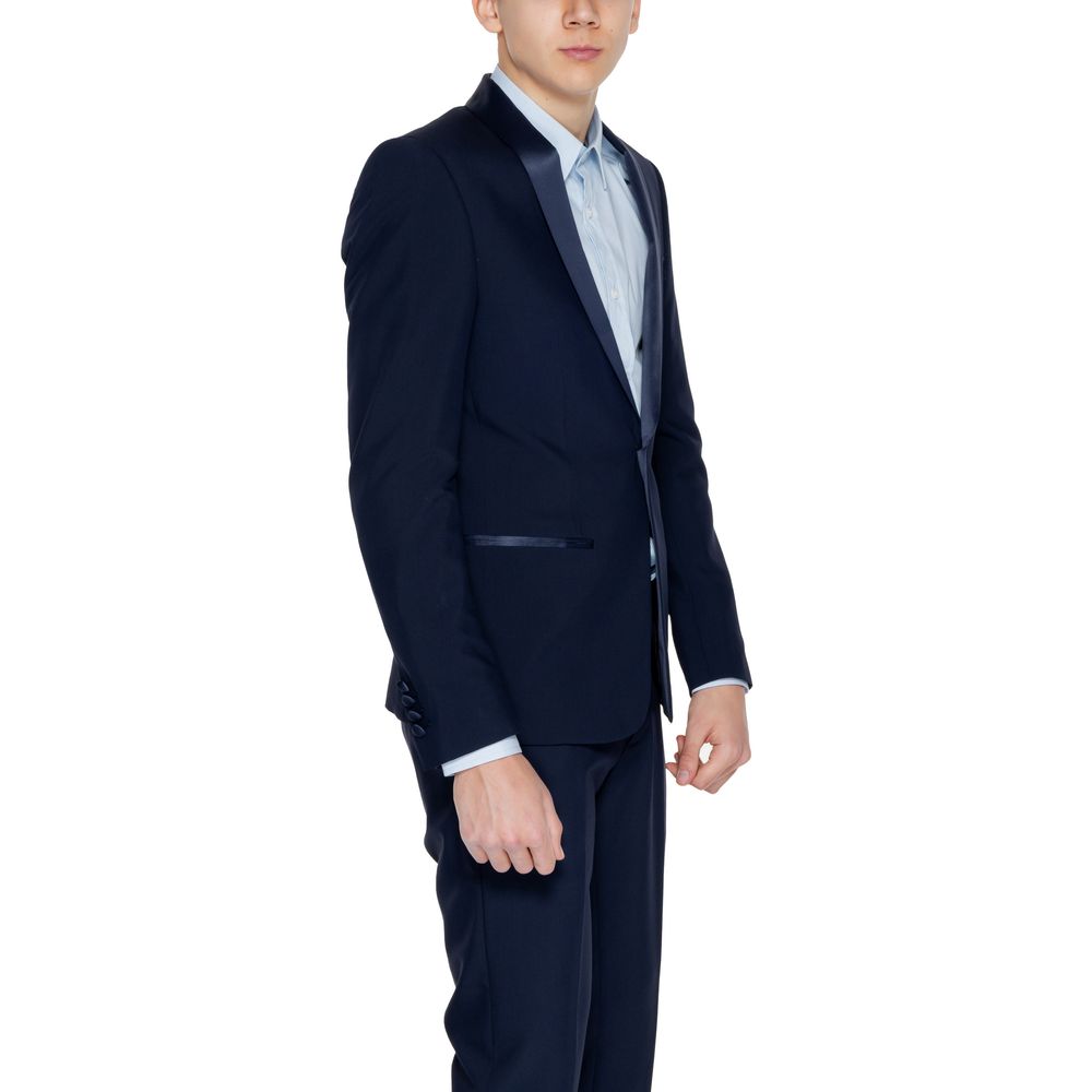Antony Morato Blauer Polyester-Blazer