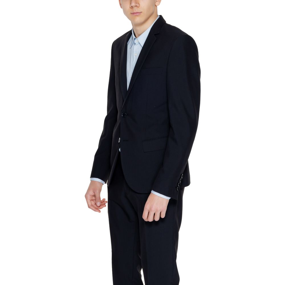 Antony Morato Schwarzer Polyester-Blazer