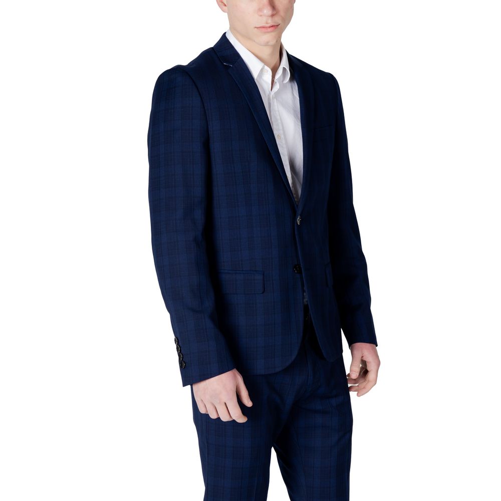 Antony Morato Blauer Polyester-Blazer
