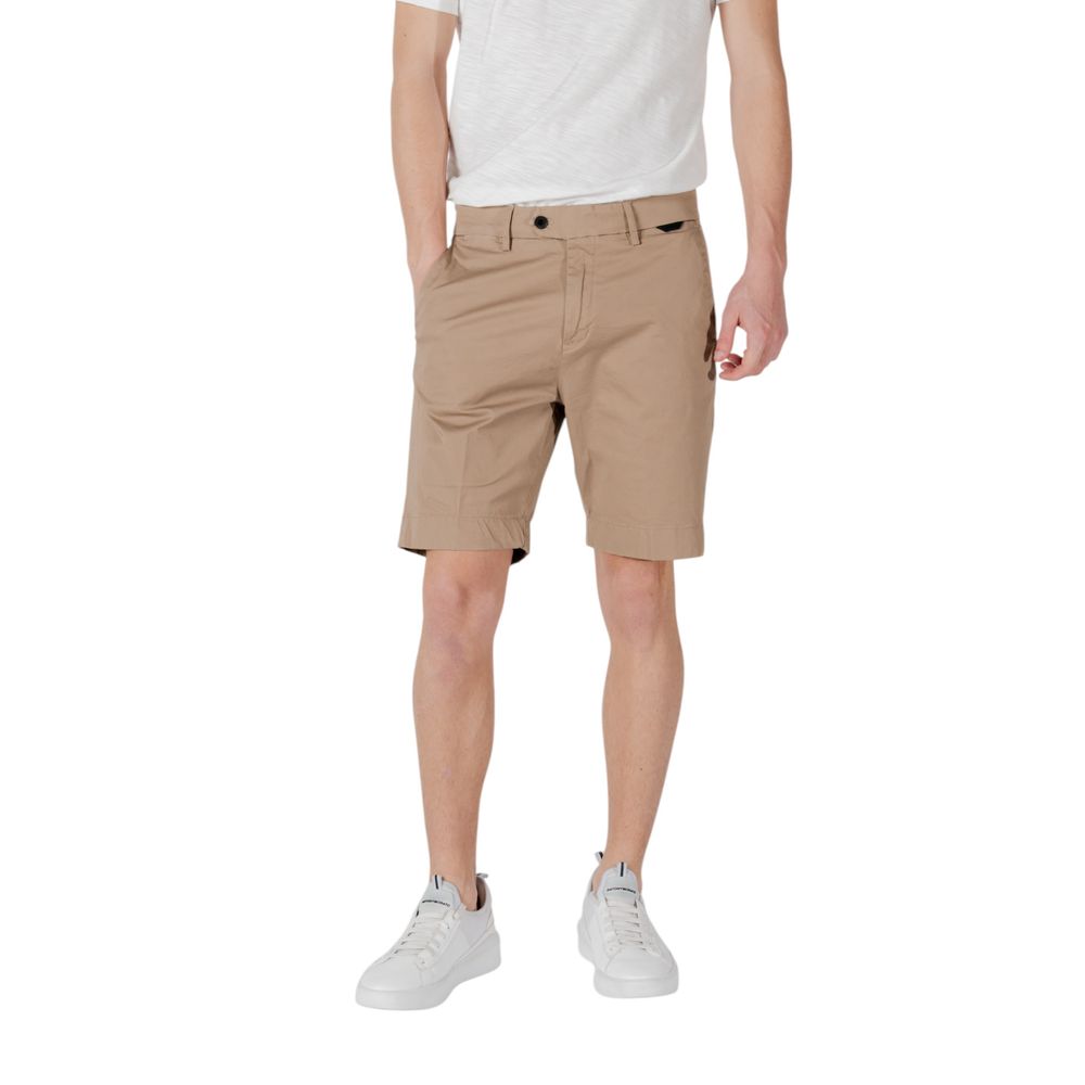 Antony Morato Beigefarbene Baumwoll-Bermuda-Shorts
