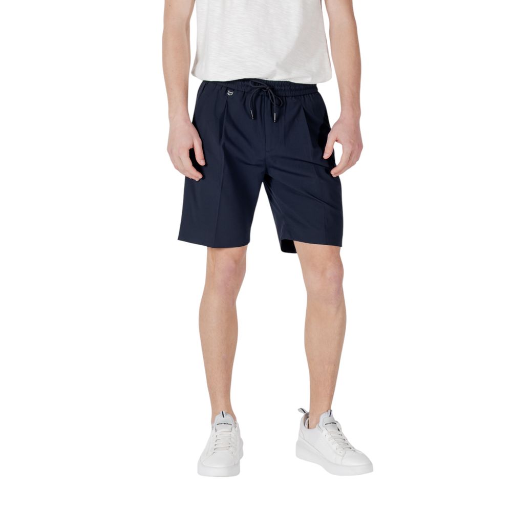 Antony Morato Blaue Polyester-Bermuda-Shorts