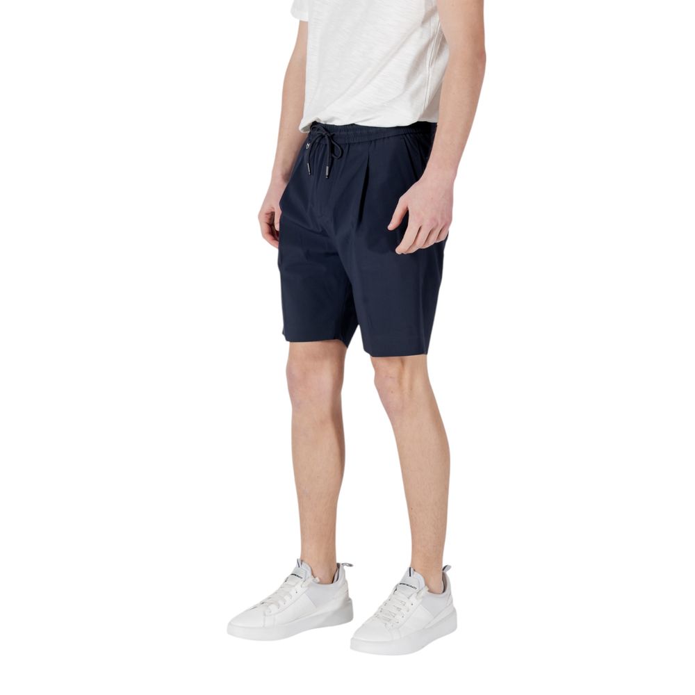 Antony Morato Blaue Polyester-Bermuda-Shorts