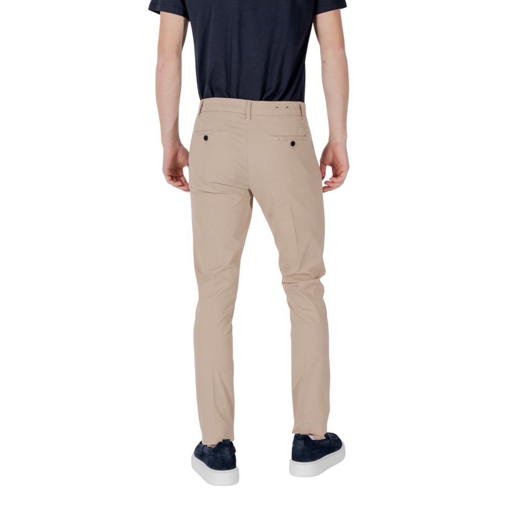 Antony Morato Beigefarbene Baumwoll-Skinny-Hose