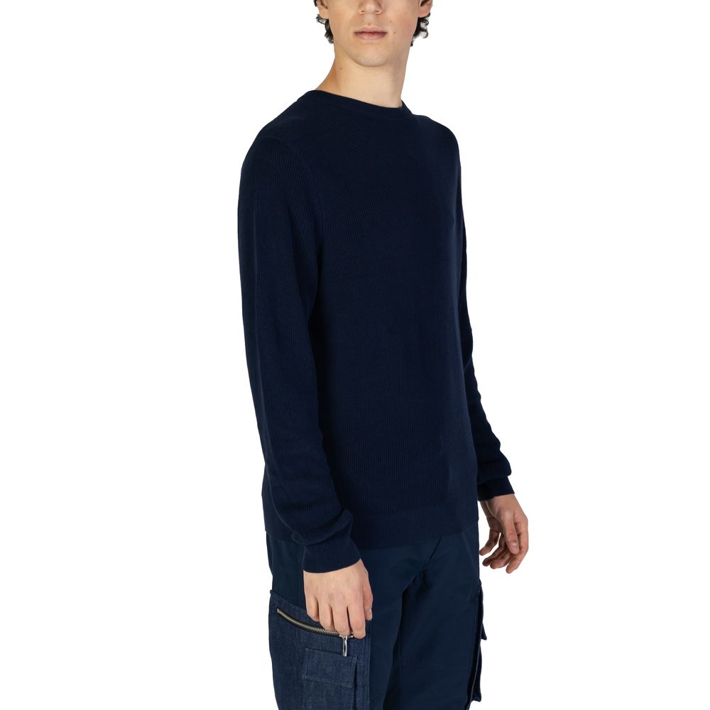 Antony Morato Blauer Baumwoll-Sweatshirt
