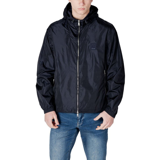 Armani Exchange Blaue Polyamid-Jacke