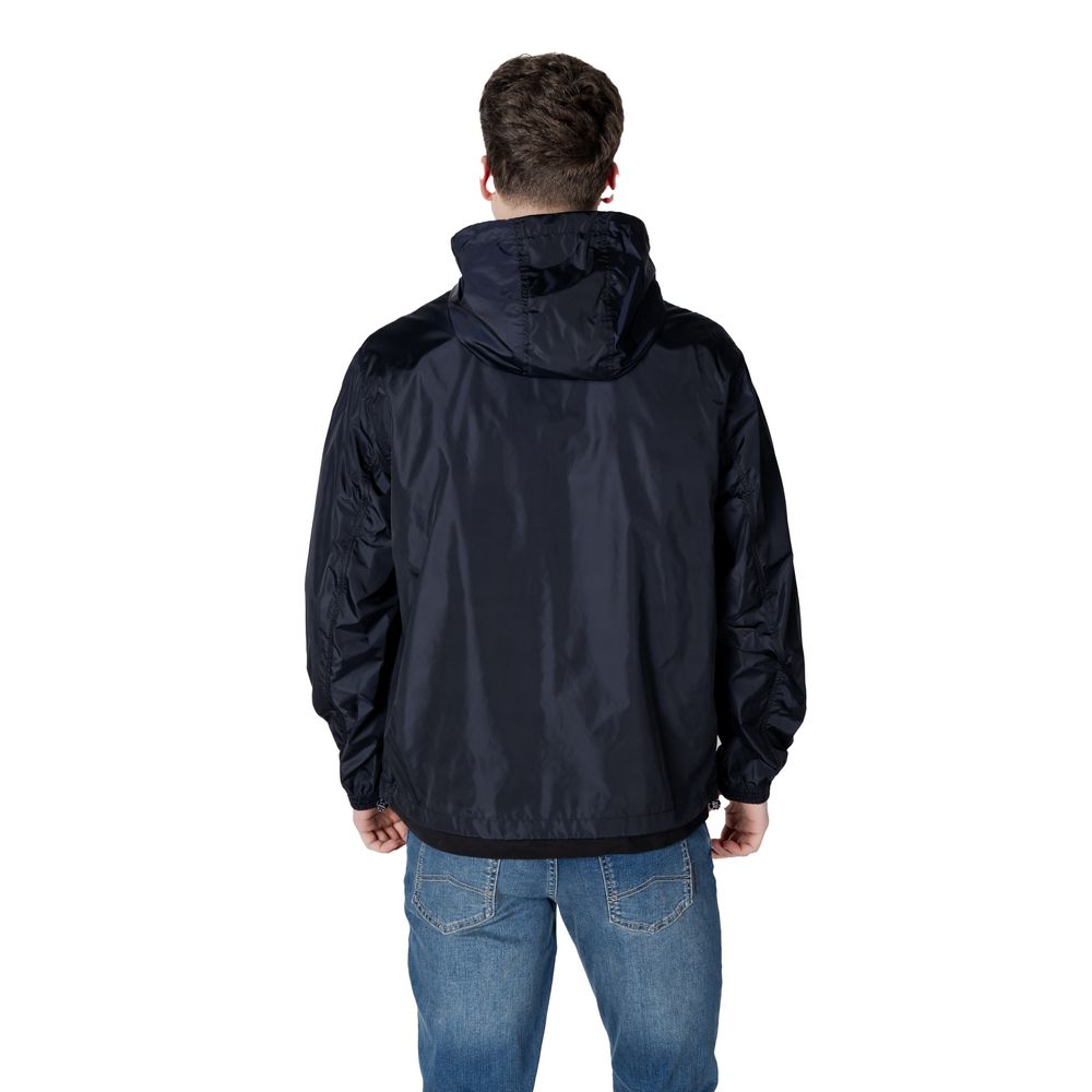 Armani Exchange Blaue Polyamid-Jacke