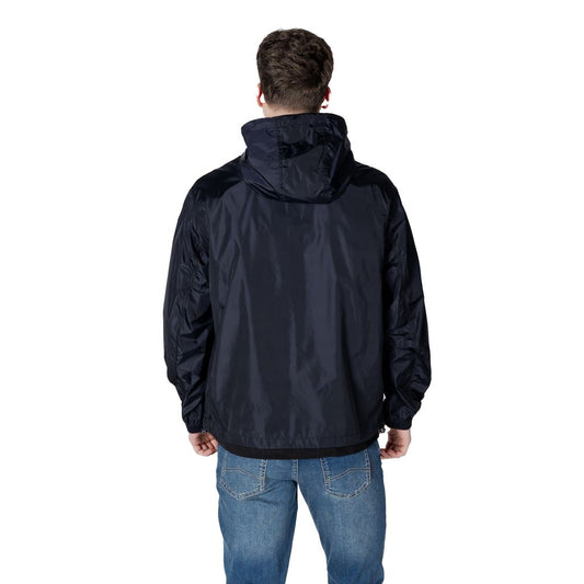 Armani Exchange Blaue Polyamid-Jacke