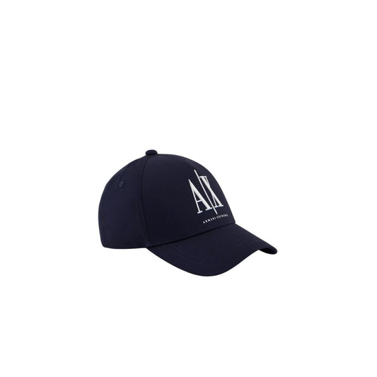 Armani Exchange Baumwoll-Kappe in Blau (Baseball-Cap)