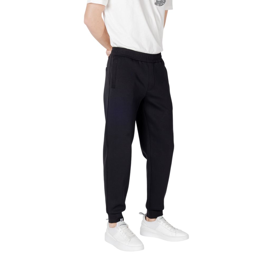 Armani Exchange Schwarze Baumwoll-Jogginghose (Trainingshose)